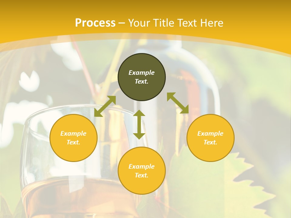Harvest Vertical Plant PowerPoint Template