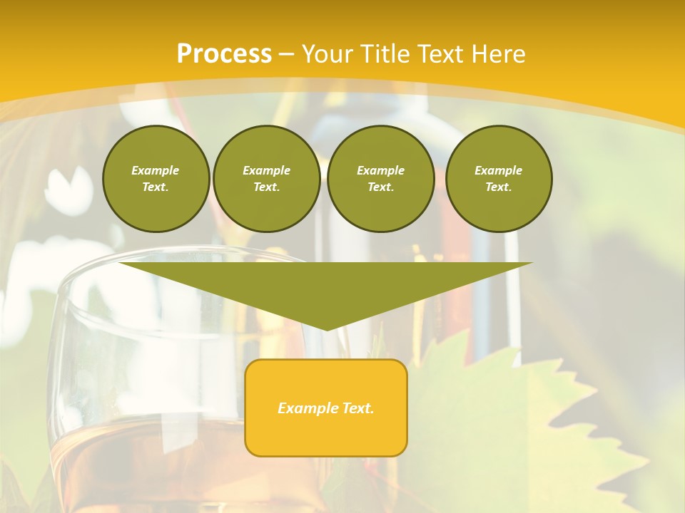 Harvest Vertical Plant PowerPoint Template