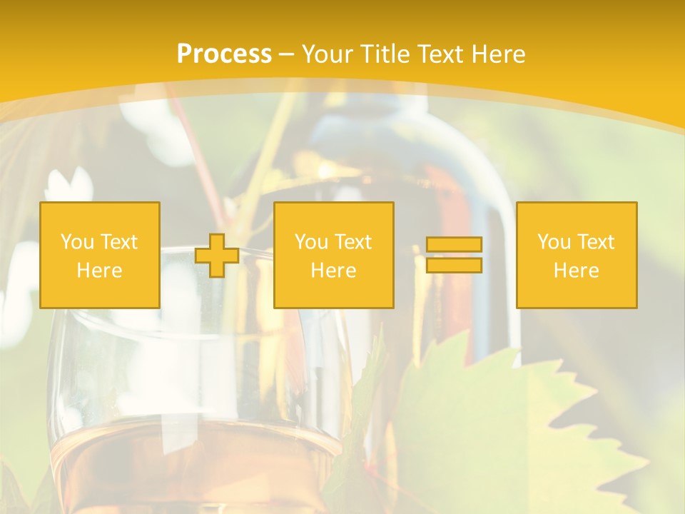 Harvest Vertical Plant PowerPoint Template
