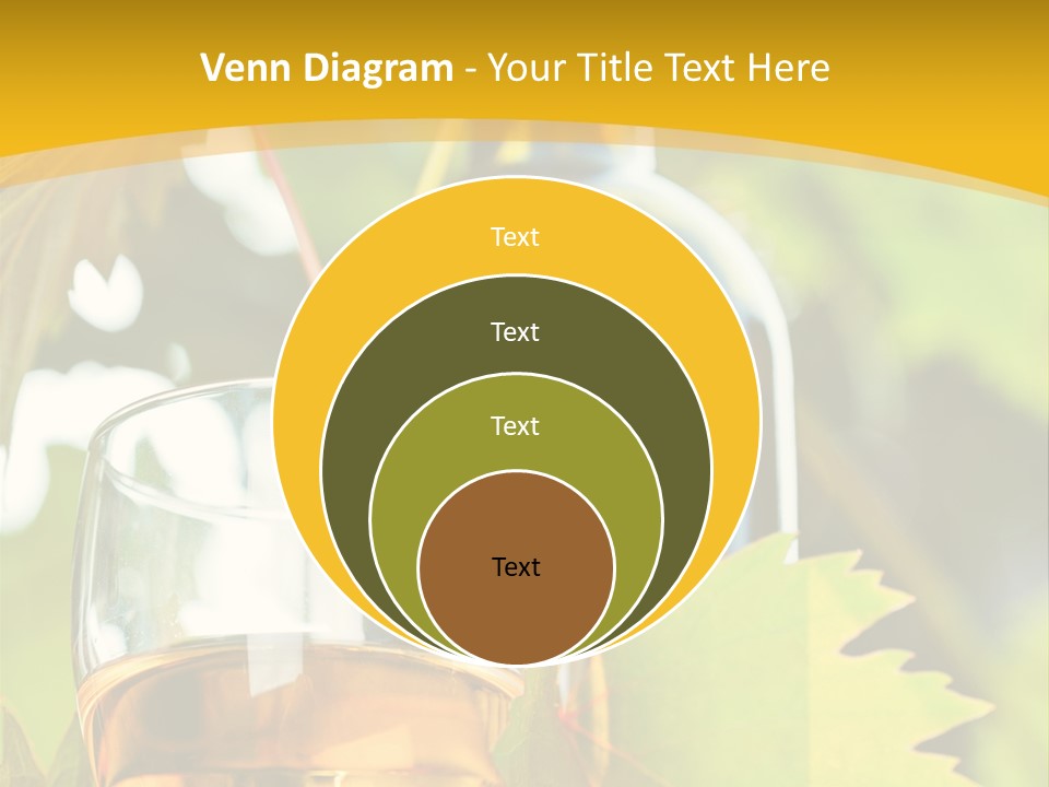 Harvest Vertical Plant PowerPoint Template