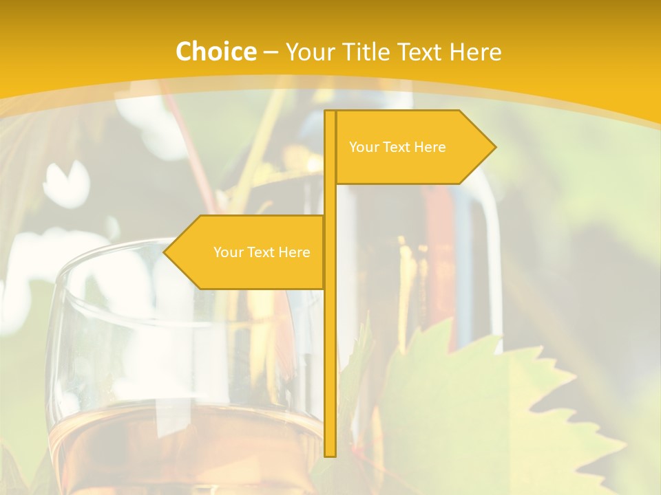 Harvest Vertical Plant PowerPoint Template
