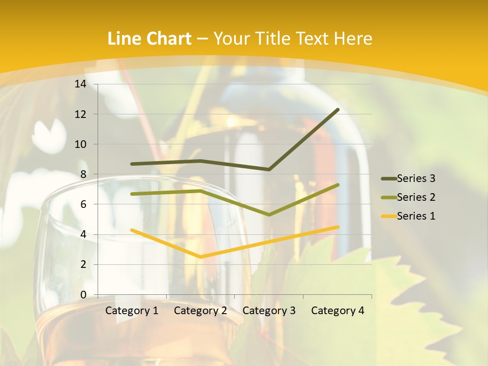 Harvest Vertical Plant PowerPoint Template