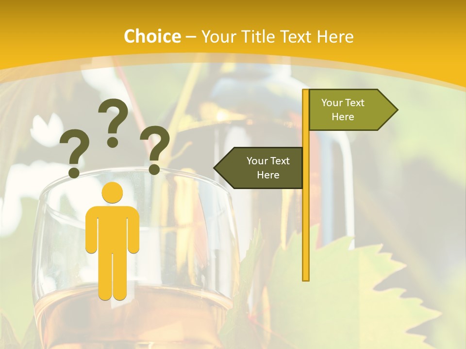 Harvest Vertical Plant PowerPoint Template