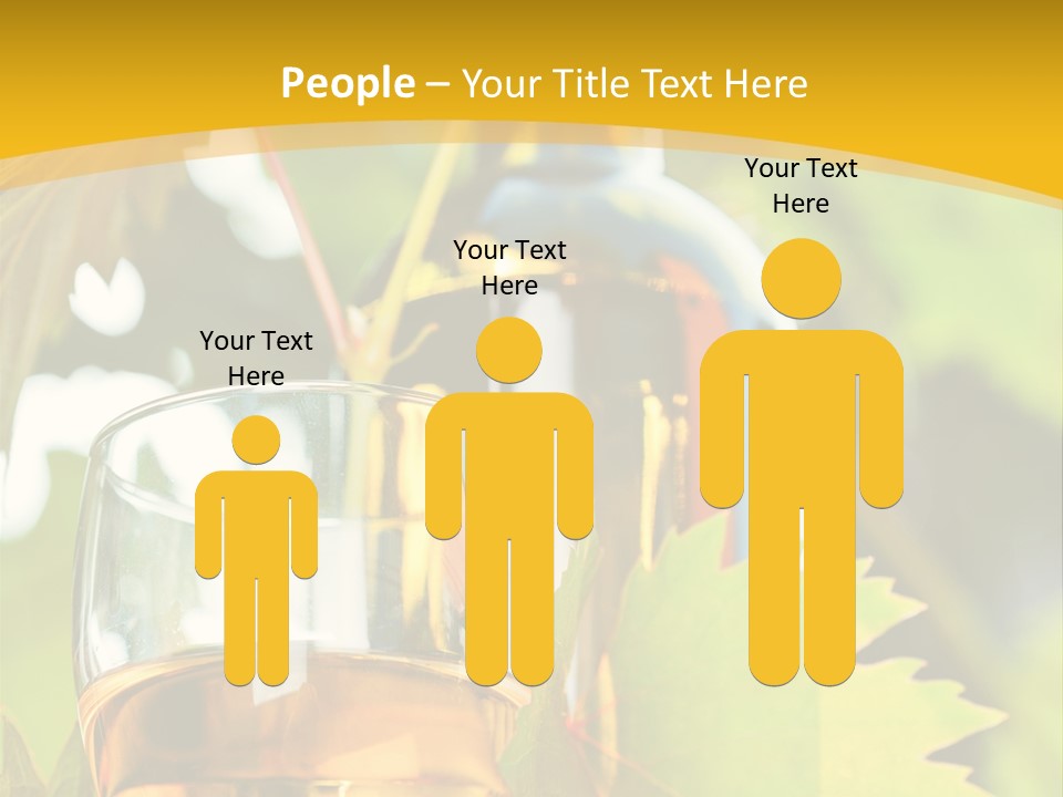 Harvest Vertical Plant PowerPoint Template