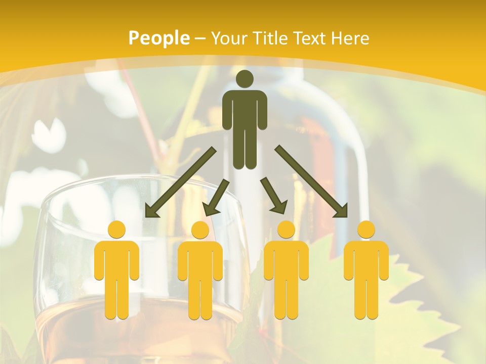 Harvest Vertical Plant PowerPoint Template