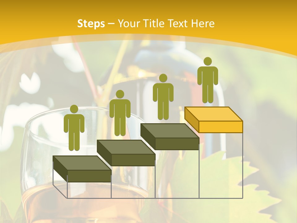 Harvest Vertical Plant PowerPoint Template