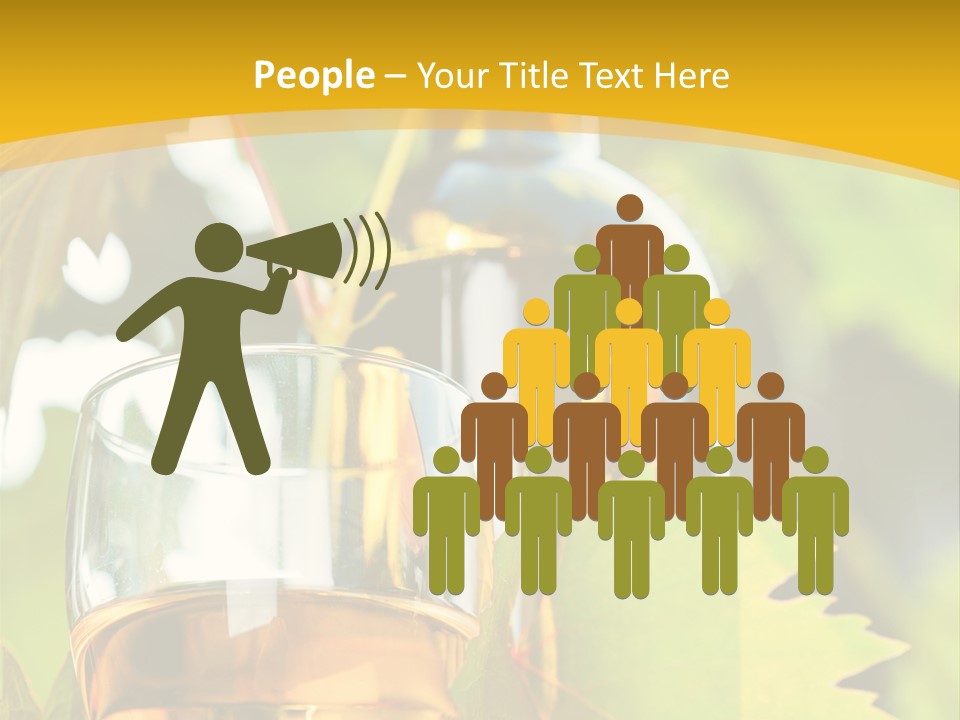 Harvest Vertical Plant PowerPoint Template