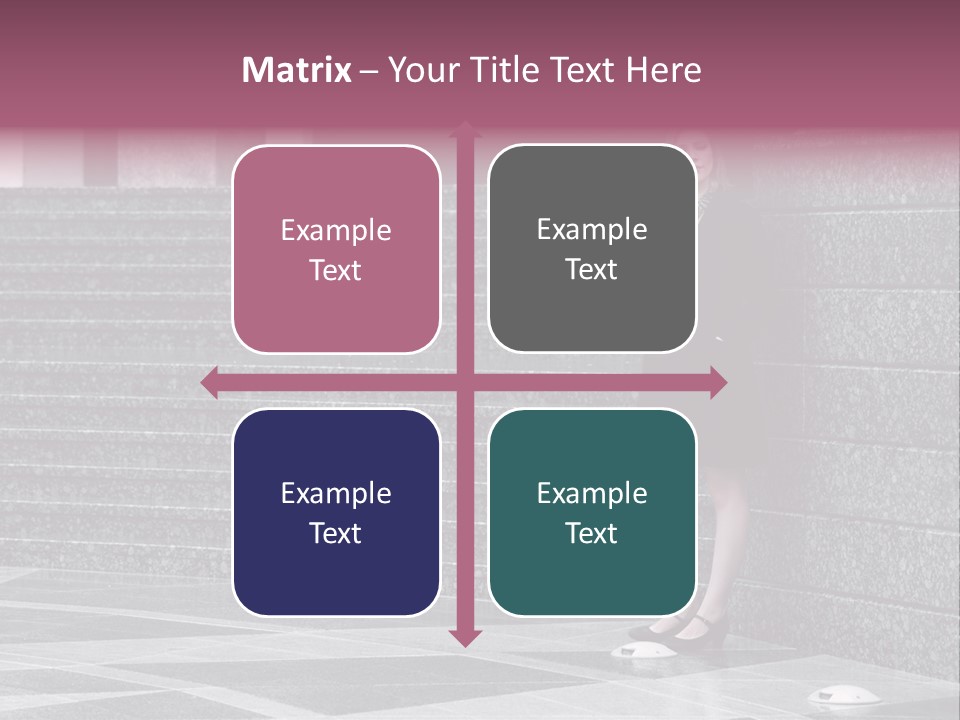 Beautiful Lonely Pensive PowerPoint Template