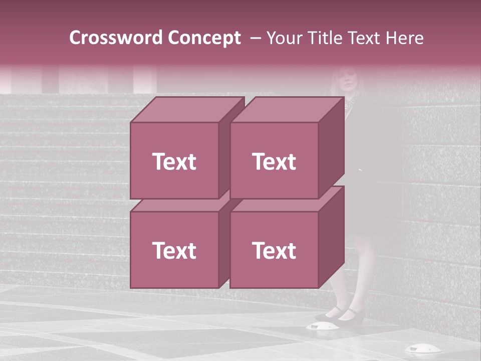 Beautiful Lonely Pensive PowerPoint Template