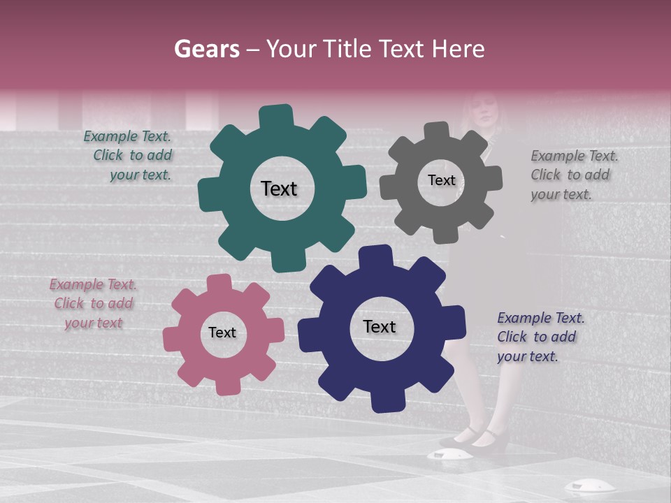 Beautiful Lonely Pensive PowerPoint Template