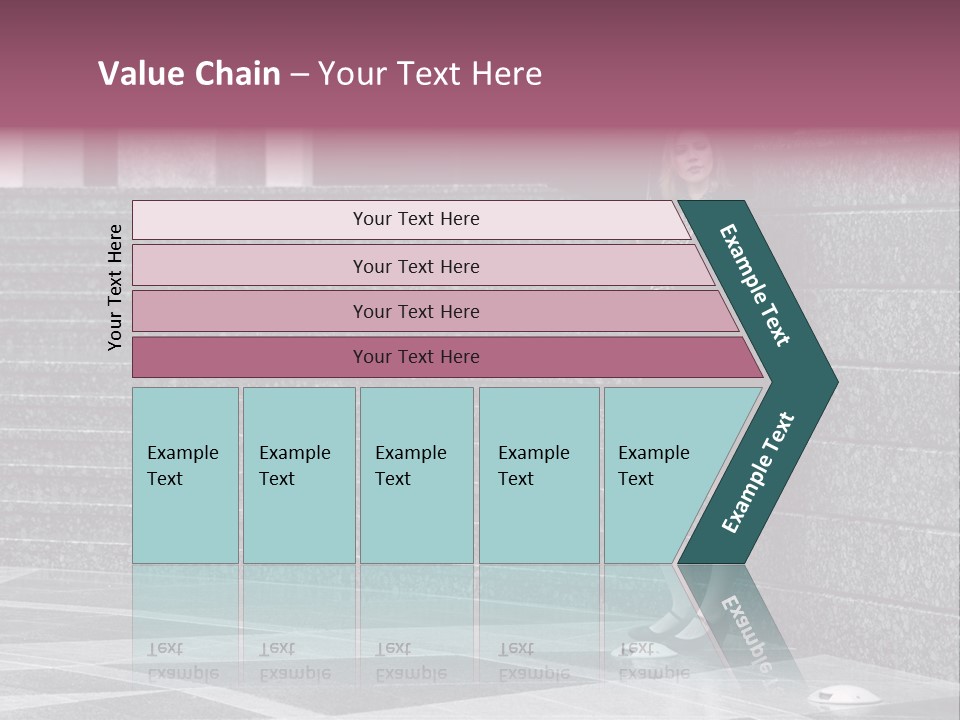 Beautiful Lonely Pensive PowerPoint Template