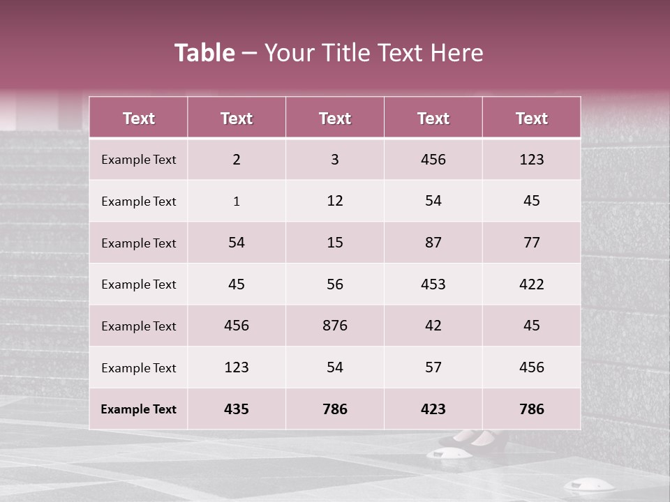 Beautiful Lonely Pensive PowerPoint Template