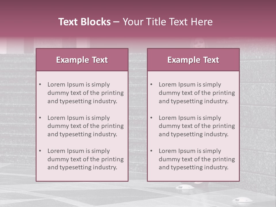 Beautiful Lonely Pensive PowerPoint Template