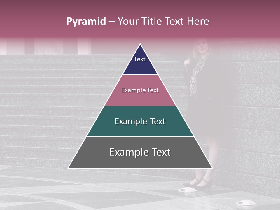 Beautiful Lonely Pensive PowerPoint Template