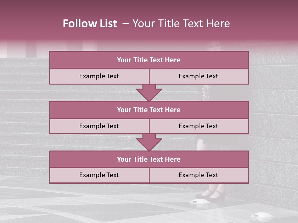 Beautiful Lonely Pensive PowerPoint Template
