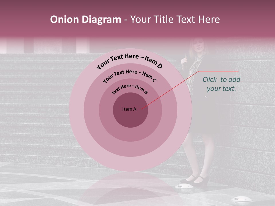 Beautiful Lonely Pensive PowerPoint Template