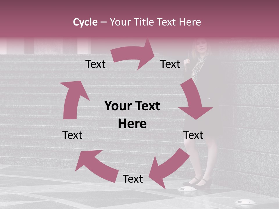 Beautiful Lonely Pensive PowerPoint Template
