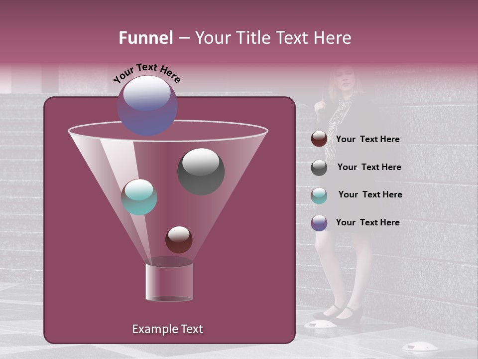 Beautiful Lonely Pensive PowerPoint Template