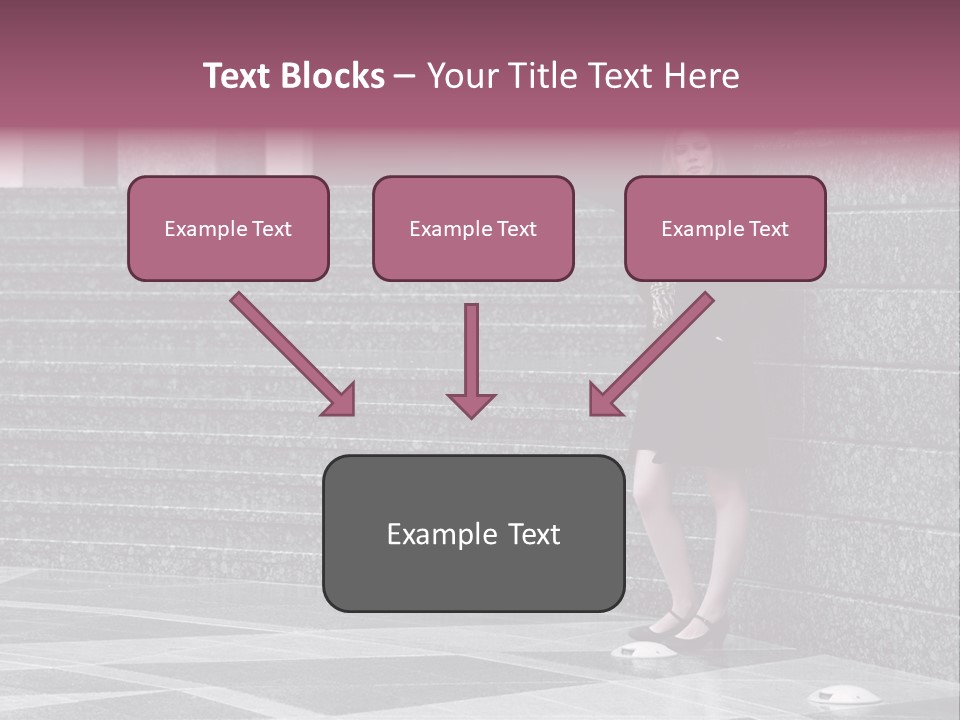 Beautiful Lonely Pensive PowerPoint Template