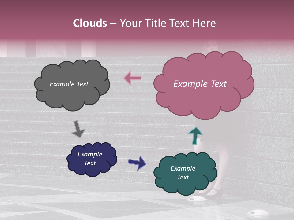 Beautiful Lonely Pensive PowerPoint Template