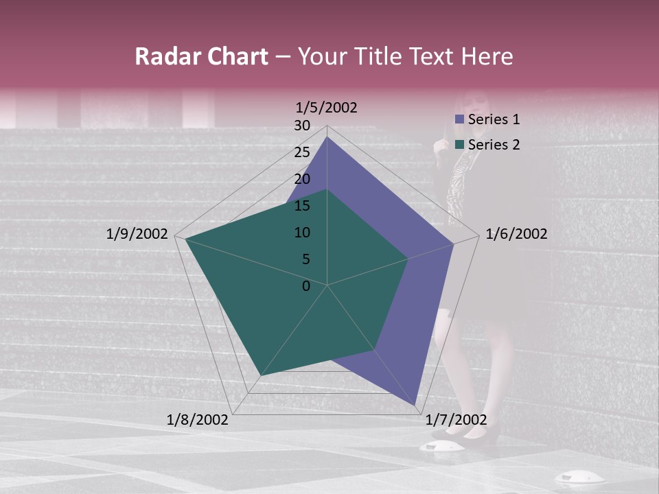 Beautiful Lonely Pensive PowerPoint Template