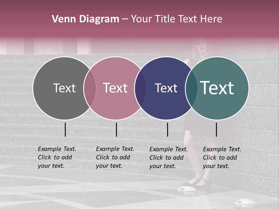 Beautiful Lonely Pensive PowerPoint Template