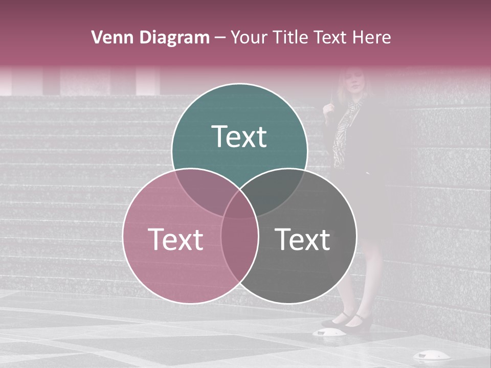 Beautiful Lonely Pensive PowerPoint Template