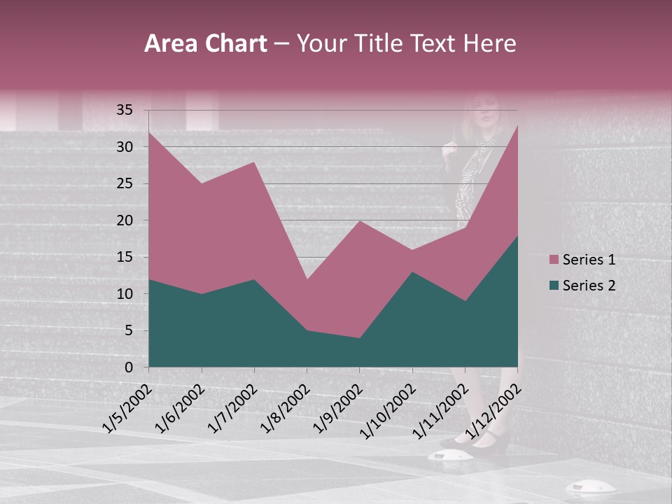 Beautiful Lonely Pensive PowerPoint Template