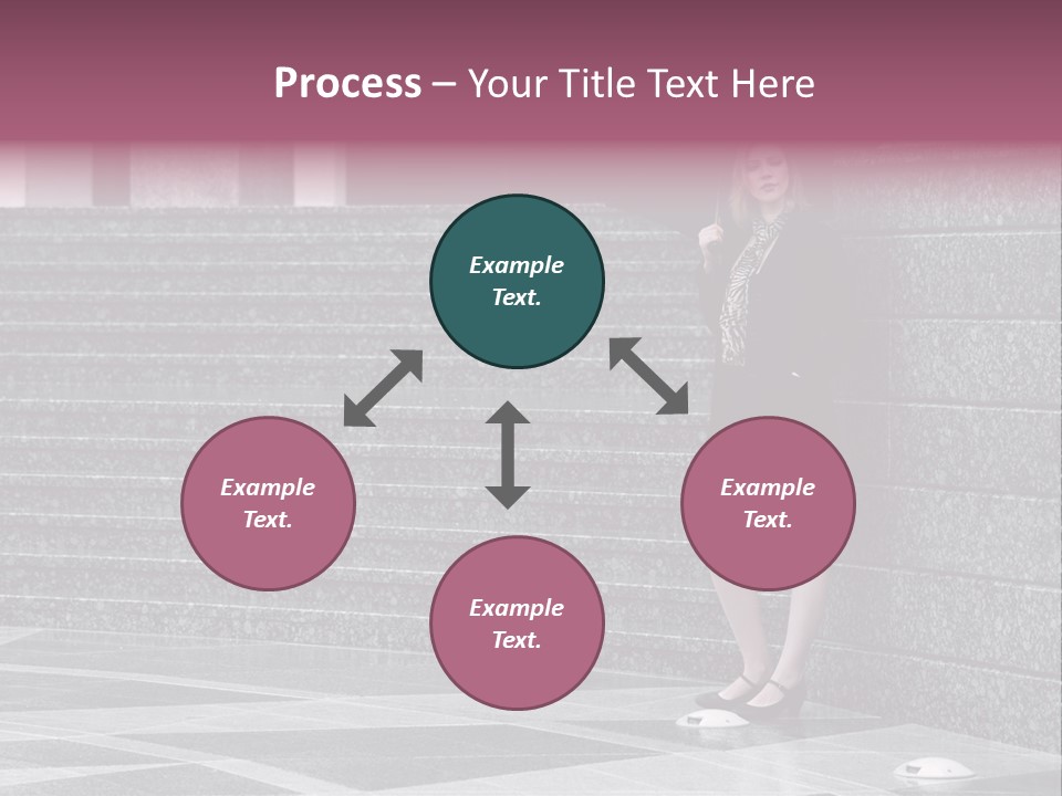 Beautiful Lonely Pensive PowerPoint Template