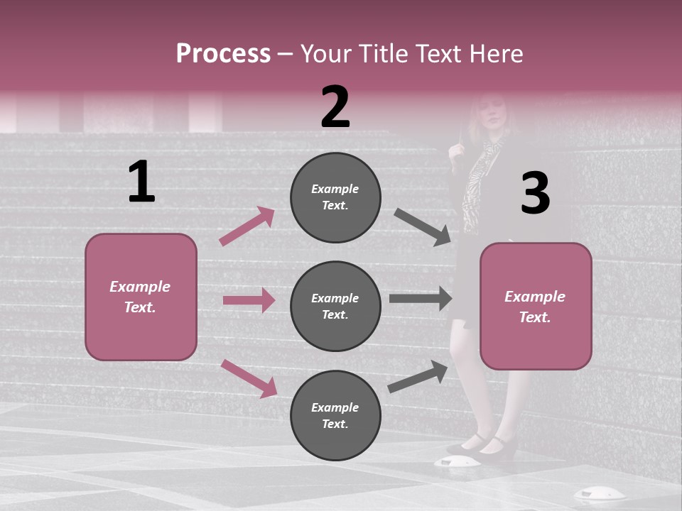 Beautiful Lonely Pensive PowerPoint Template