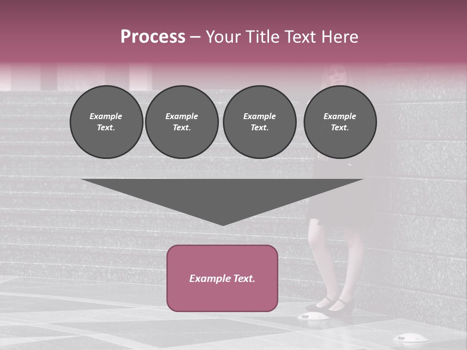 Beautiful Lonely Pensive PowerPoint Template