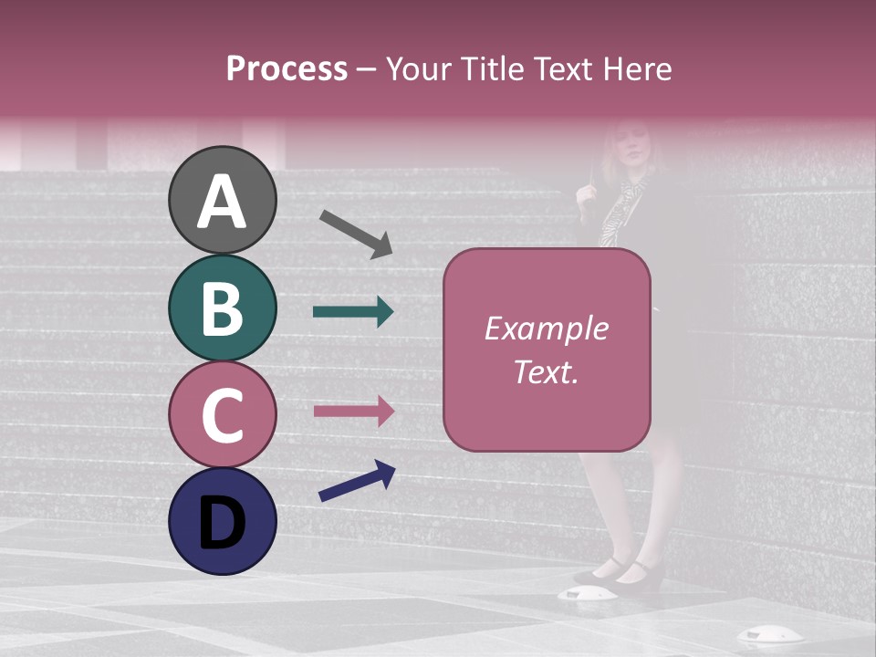 Beautiful Lonely Pensive PowerPoint Template