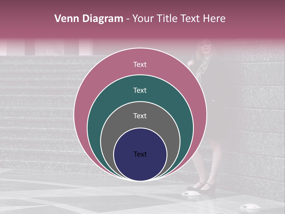 Beautiful Lonely Pensive PowerPoint Template