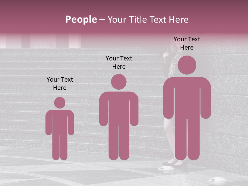 Beautiful Lonely Pensive PowerPoint Template