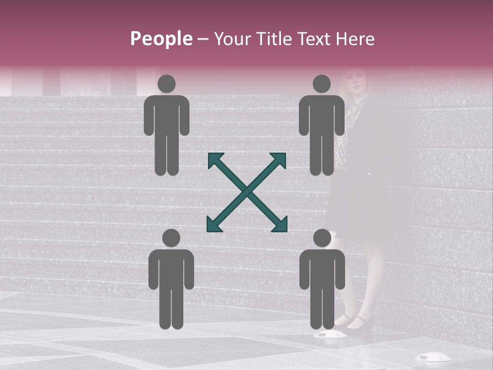 Beautiful Lonely Pensive PowerPoint Template