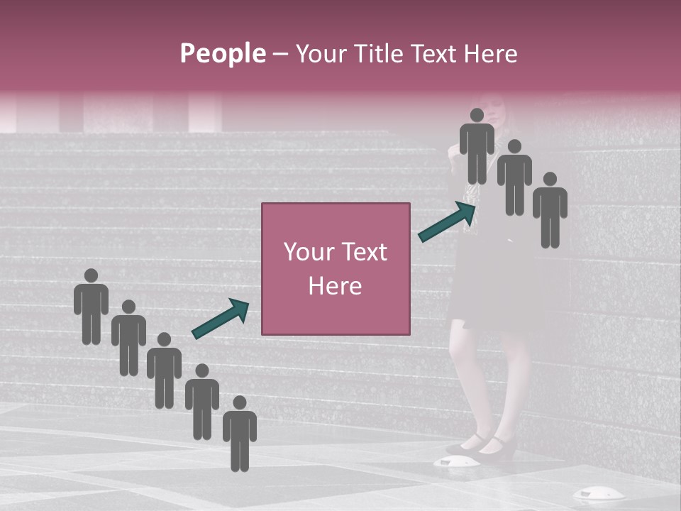 Beautiful Lonely Pensive PowerPoint Template