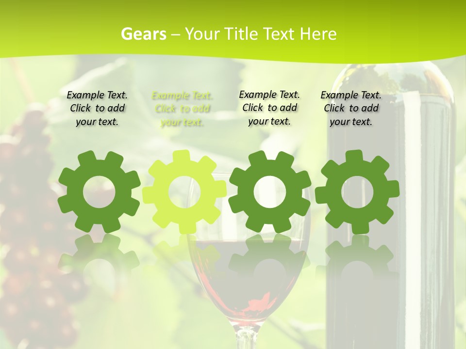 Food Glass Sweet PowerPoint Template