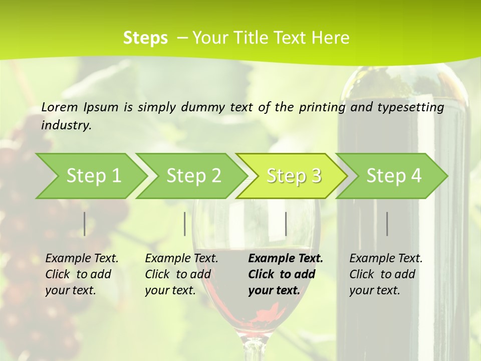 Food Glass Sweet PowerPoint Template