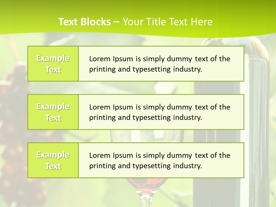 Food Glass Sweet PowerPoint Template