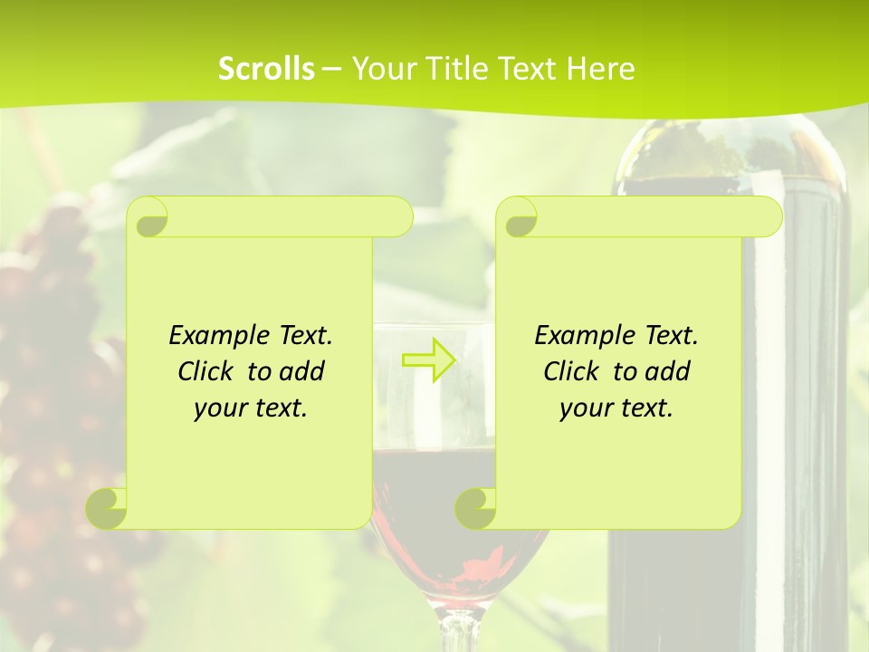 Food Glass Sweet PowerPoint Template