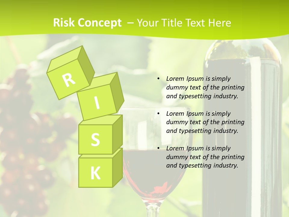 Food Glass Sweet PowerPoint Template