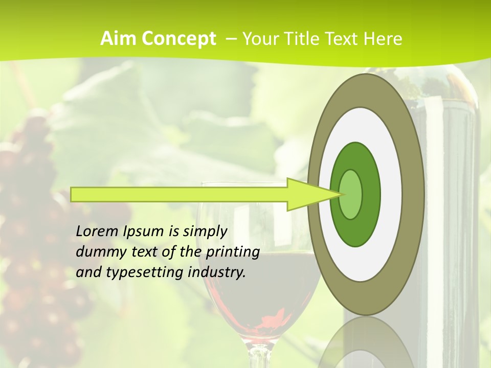 Food Glass Sweet PowerPoint Template