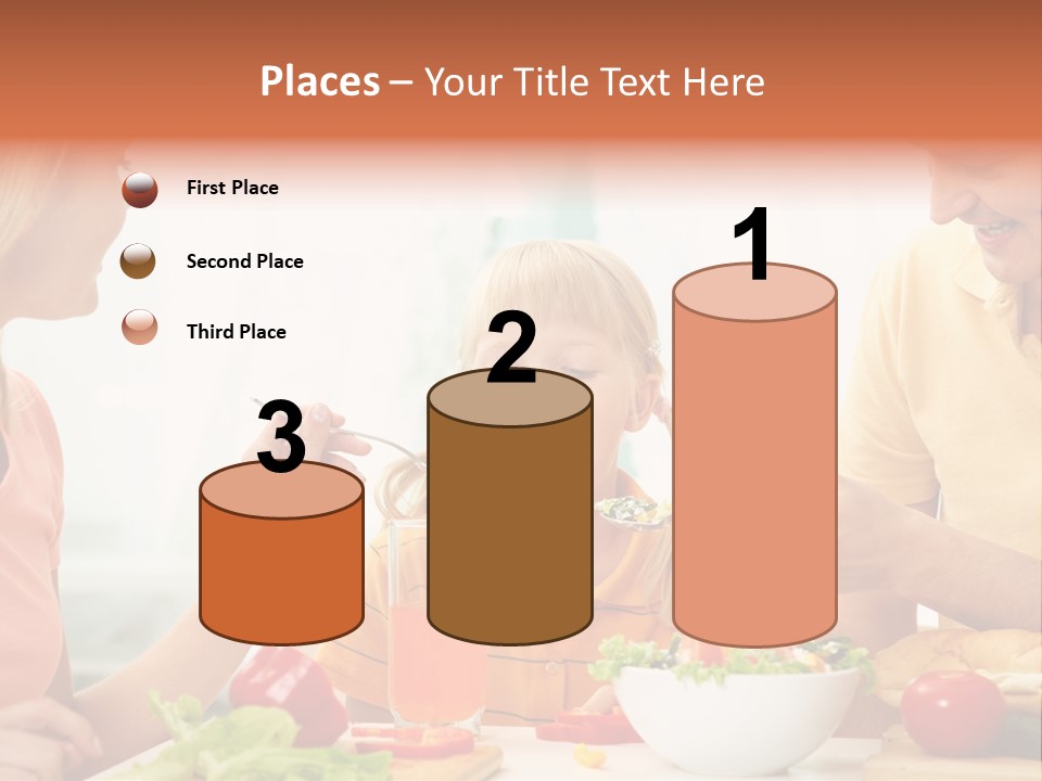 Food Group Kid PowerPoint Template