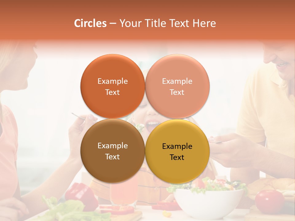 Food Group Kid PowerPoint Template