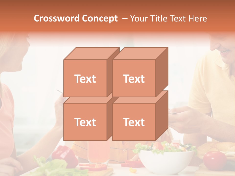 Food Group Kid PowerPoint Template