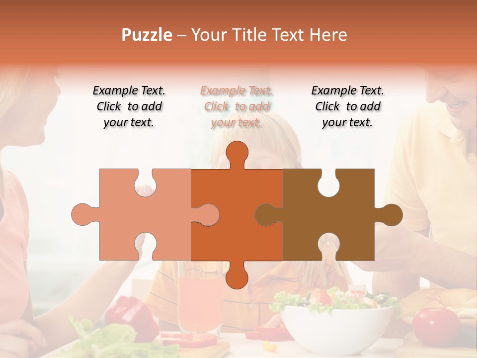 Food Group Kid PowerPoint Template