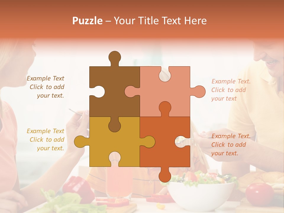 Food Group Kid PowerPoint Template