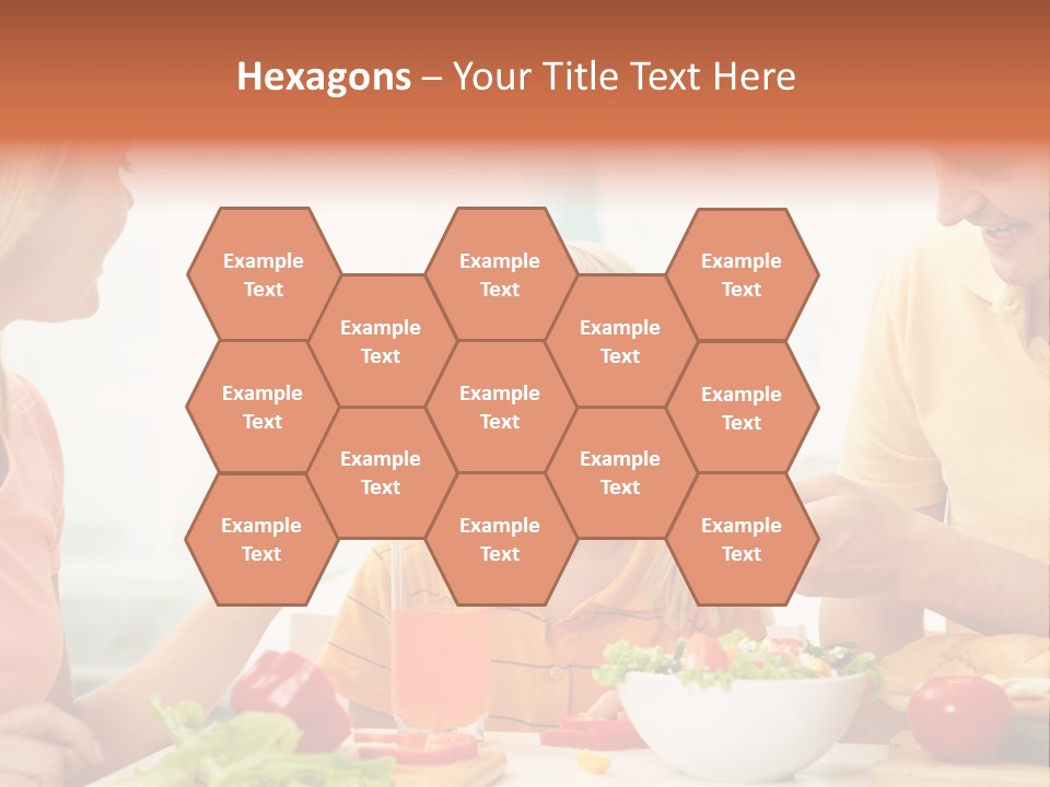 Food Group Kid PowerPoint Template