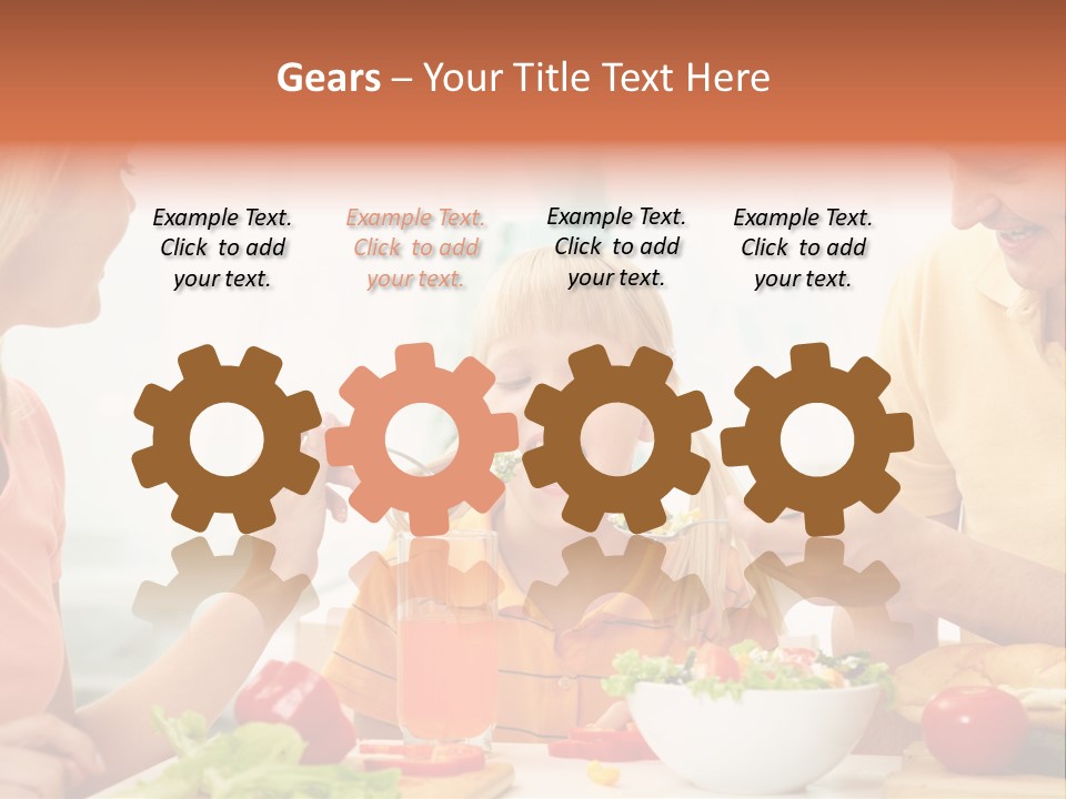 Food Group Kid PowerPoint Template