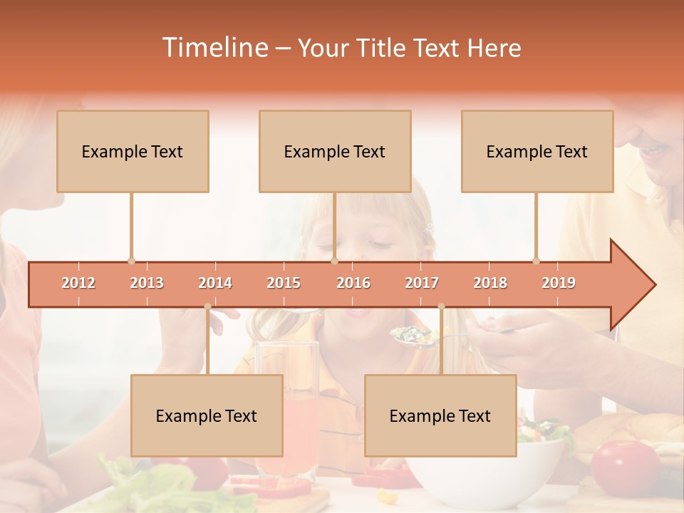 Food Group Kid PowerPoint Template